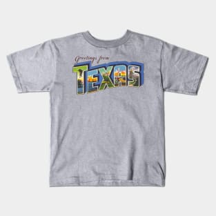 Greetings from Texas Kids T-Shirt